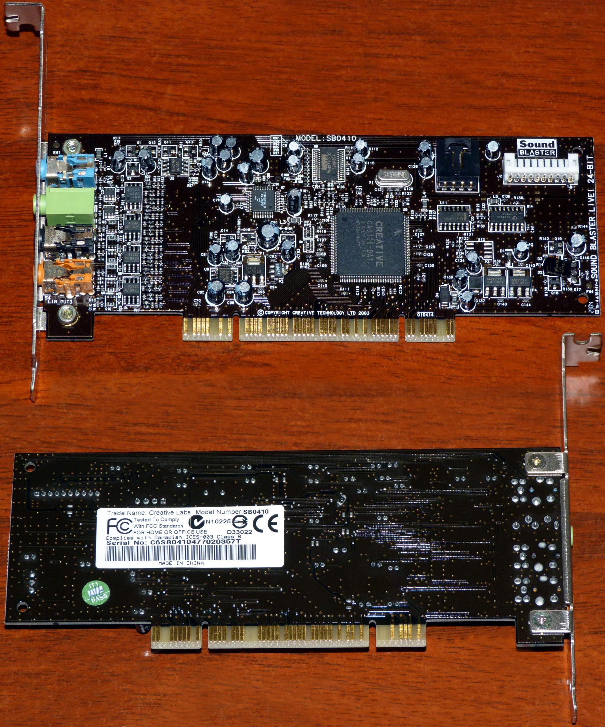 creative labs ct5880-dcq
