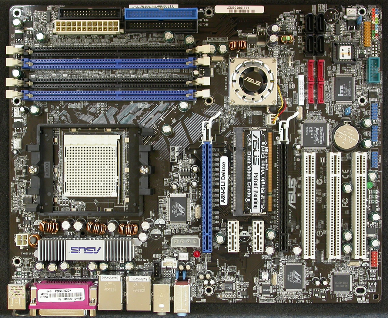 asus a8n-sli pci memory controller
