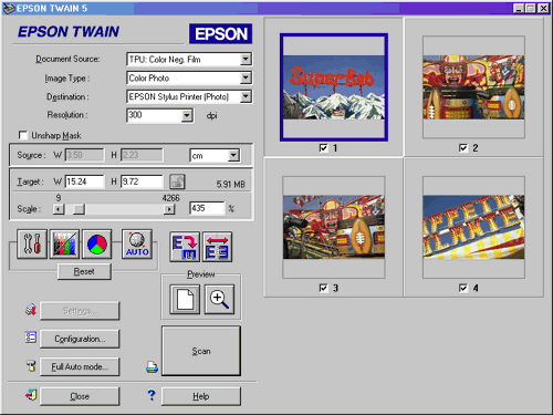 epson 2450 twain