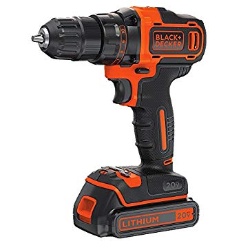 black & decker ldx120sb 20v max cordless lithium-ion drill