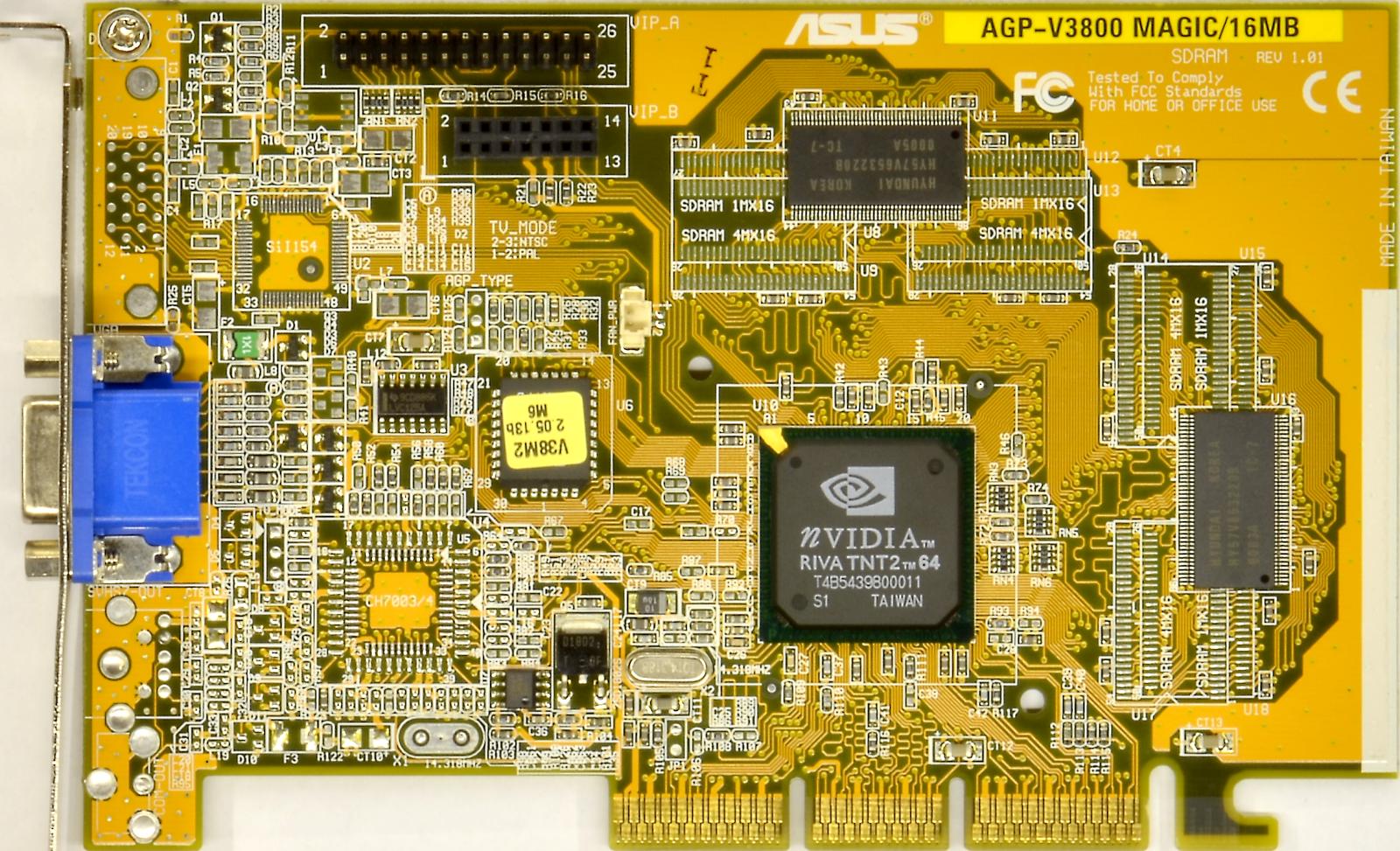 asus agp v3800