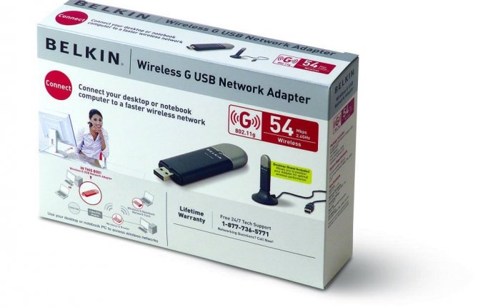 belkin 54g usb wireless adapter