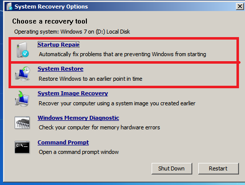autofailover windows 7 bad
