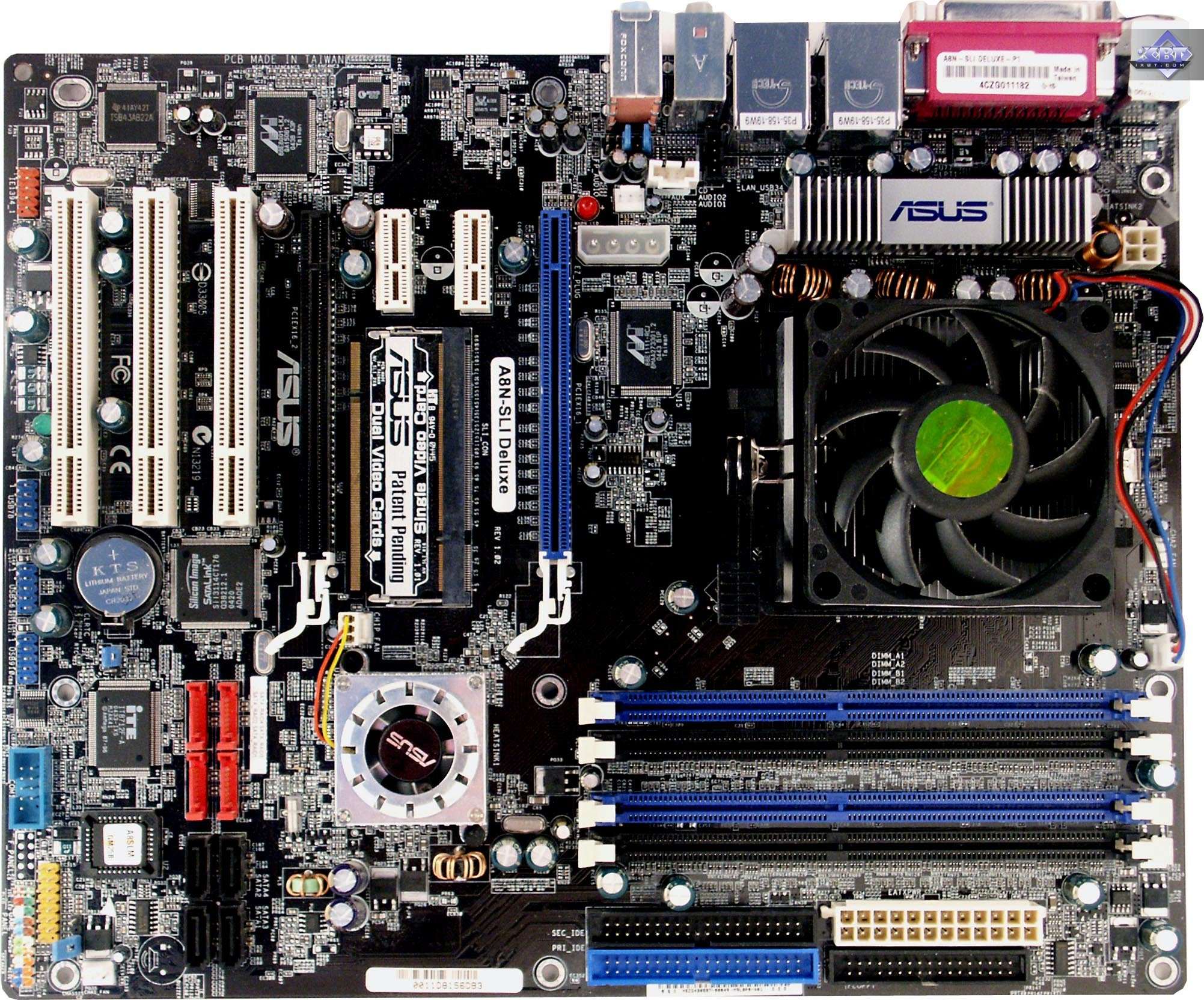 asus a8n-sli pci memory controller