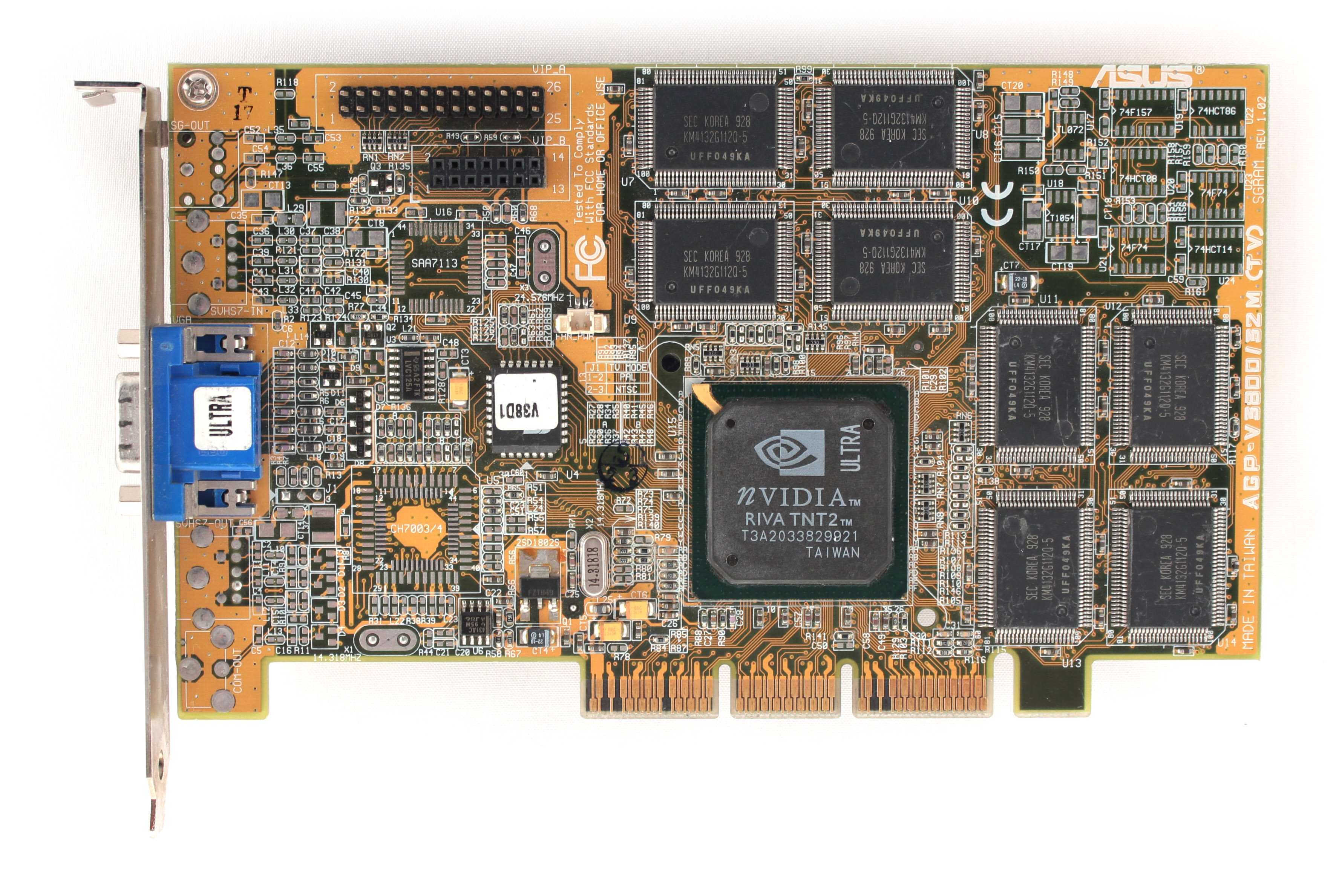 asus agp v3800
