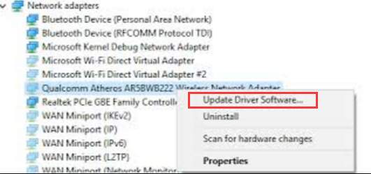 atheros ar5008x wireless network adapter